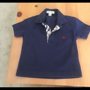 Kids Burberry Polo Shirt
